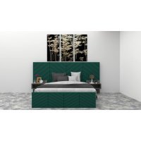 Pat Tapitat LUXURY 160 fara noptiere, Kronos 04
